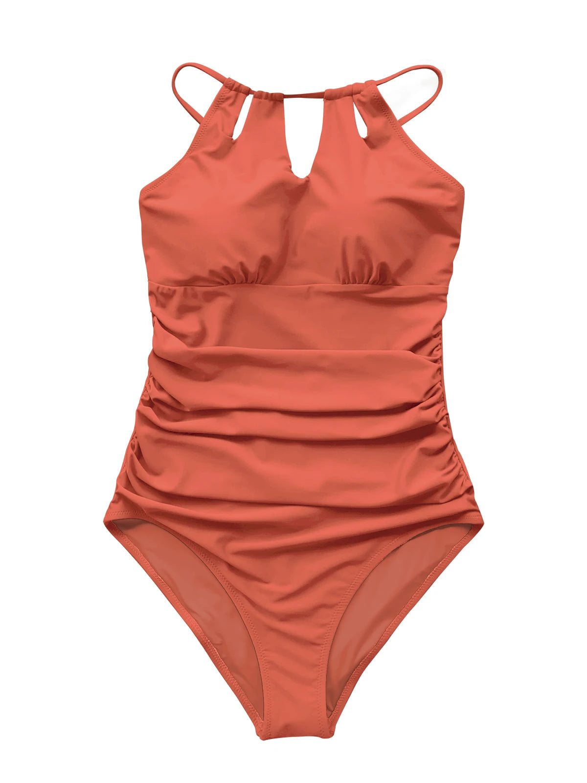 Solid Sexy One-Piece Swimsuit