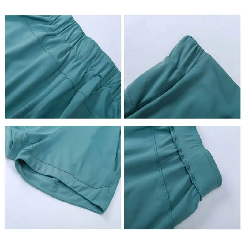 Side Cross Strap Fitness Shorts