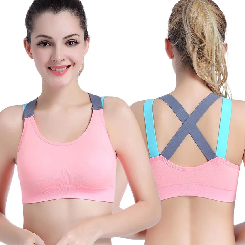 Breathable Push Up Sports Bra