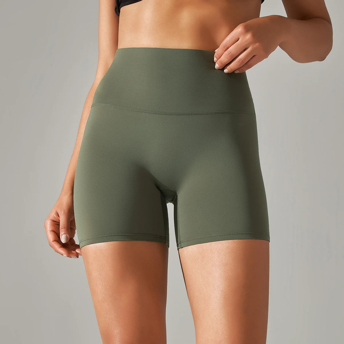 High Waist Yoga Shorts