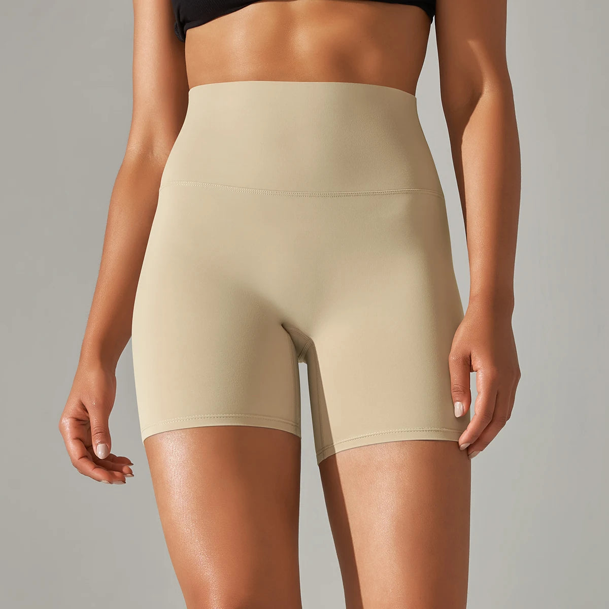 High Waist Yoga Shorts