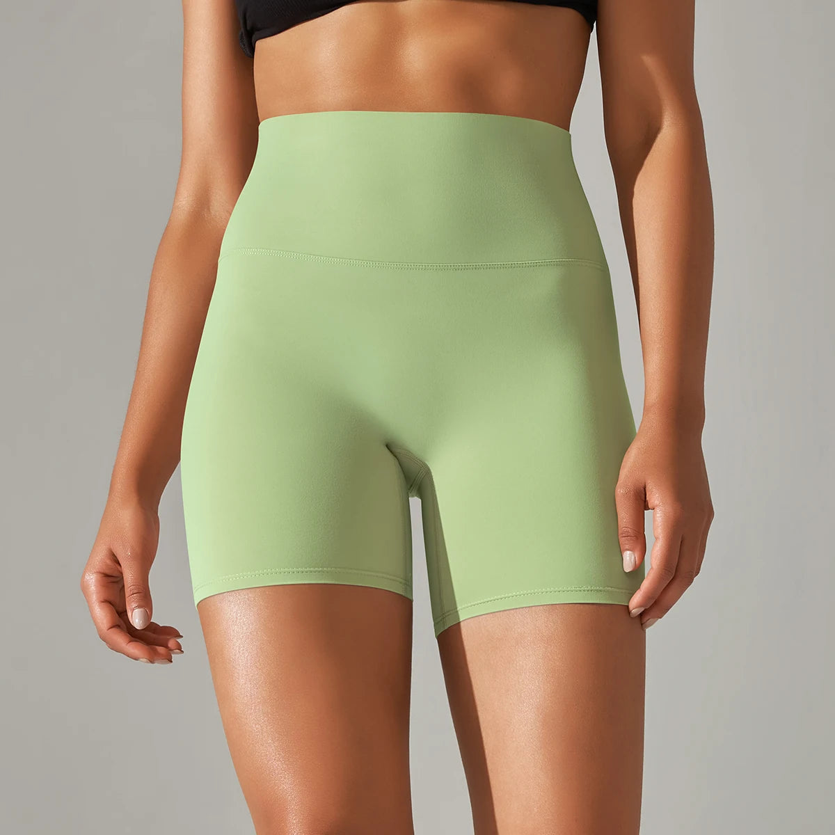 High Waist Yoga Shorts