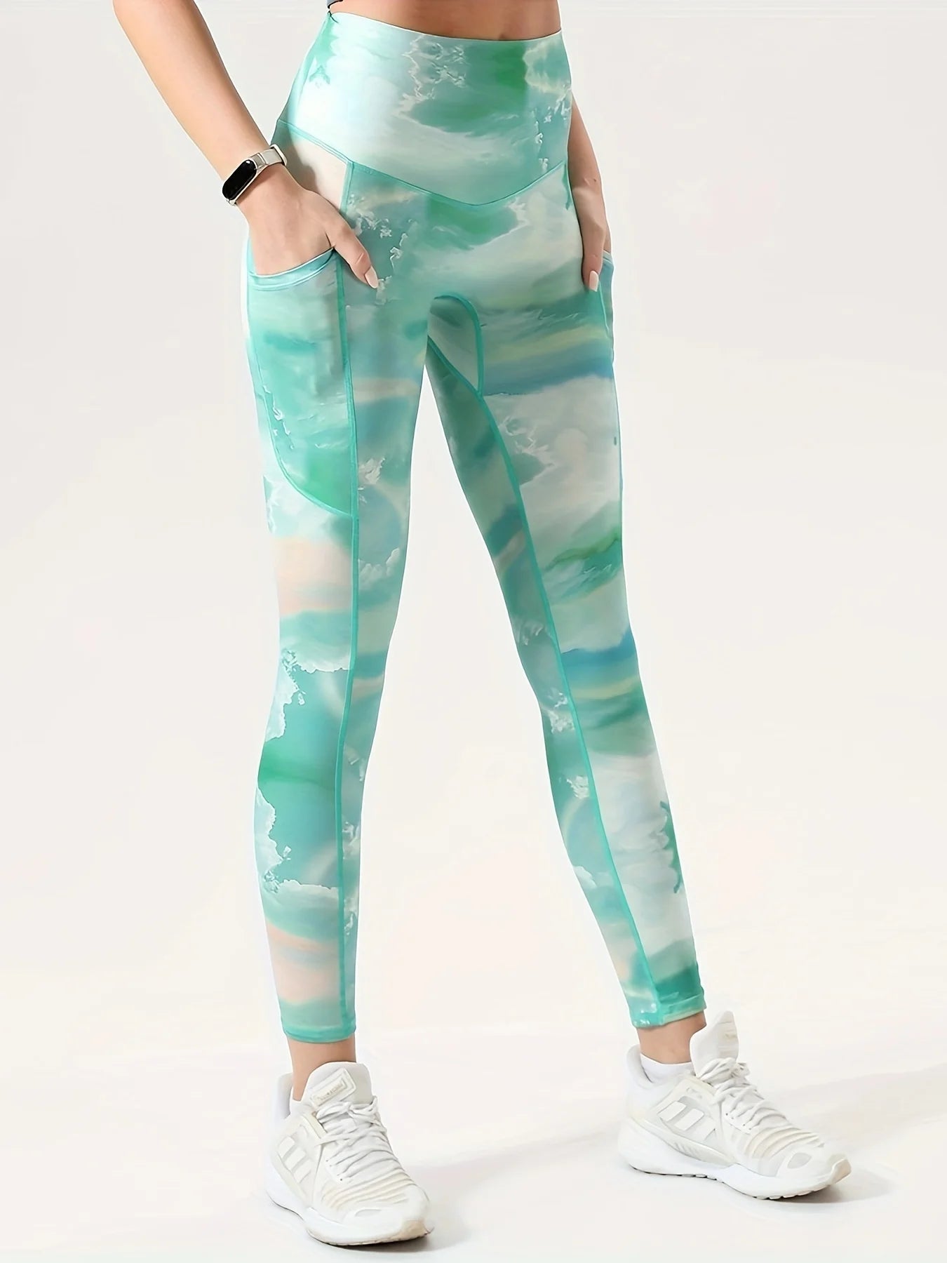 Rainbow Gradient Seamless Leggings