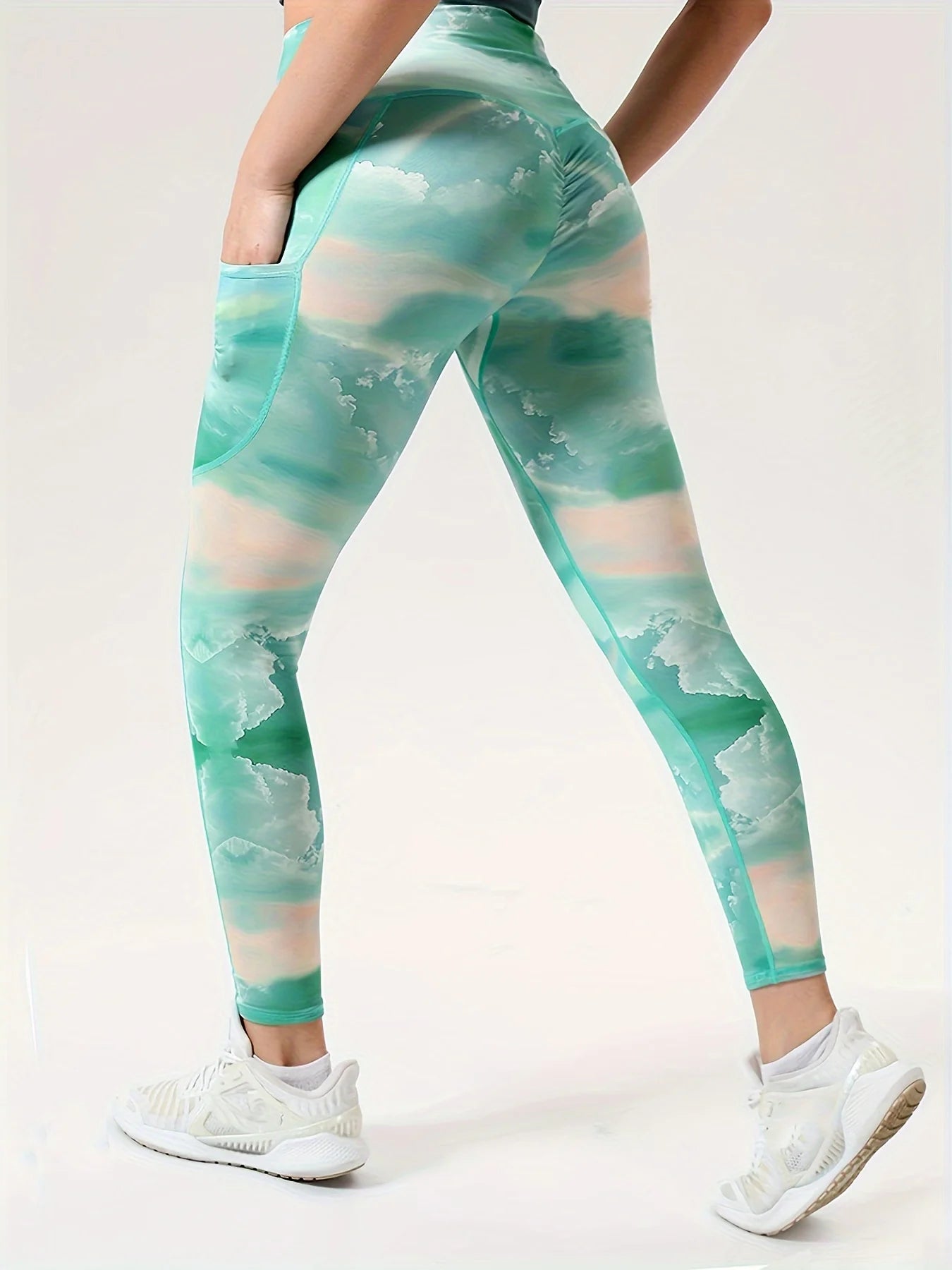 Rainbow Gradient Seamless Leggings